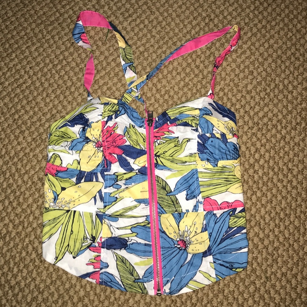 cross back tank top